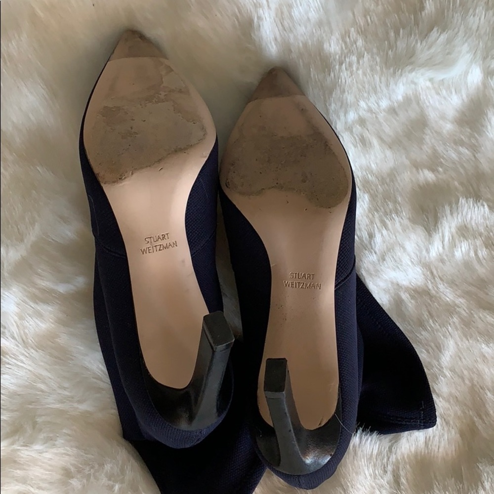 Stuart Weitzman Rapture 75 Sock Booties Boots - Picture 5 of 5